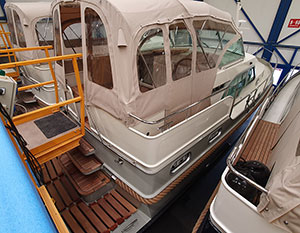 GS 30.0 AC Lili, Blick von achtern Steuerbord 